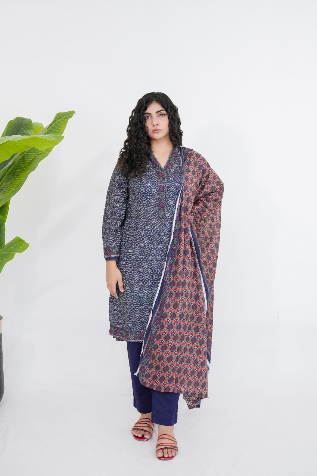 Bin Saeed Digital Printed Lawn 3PC