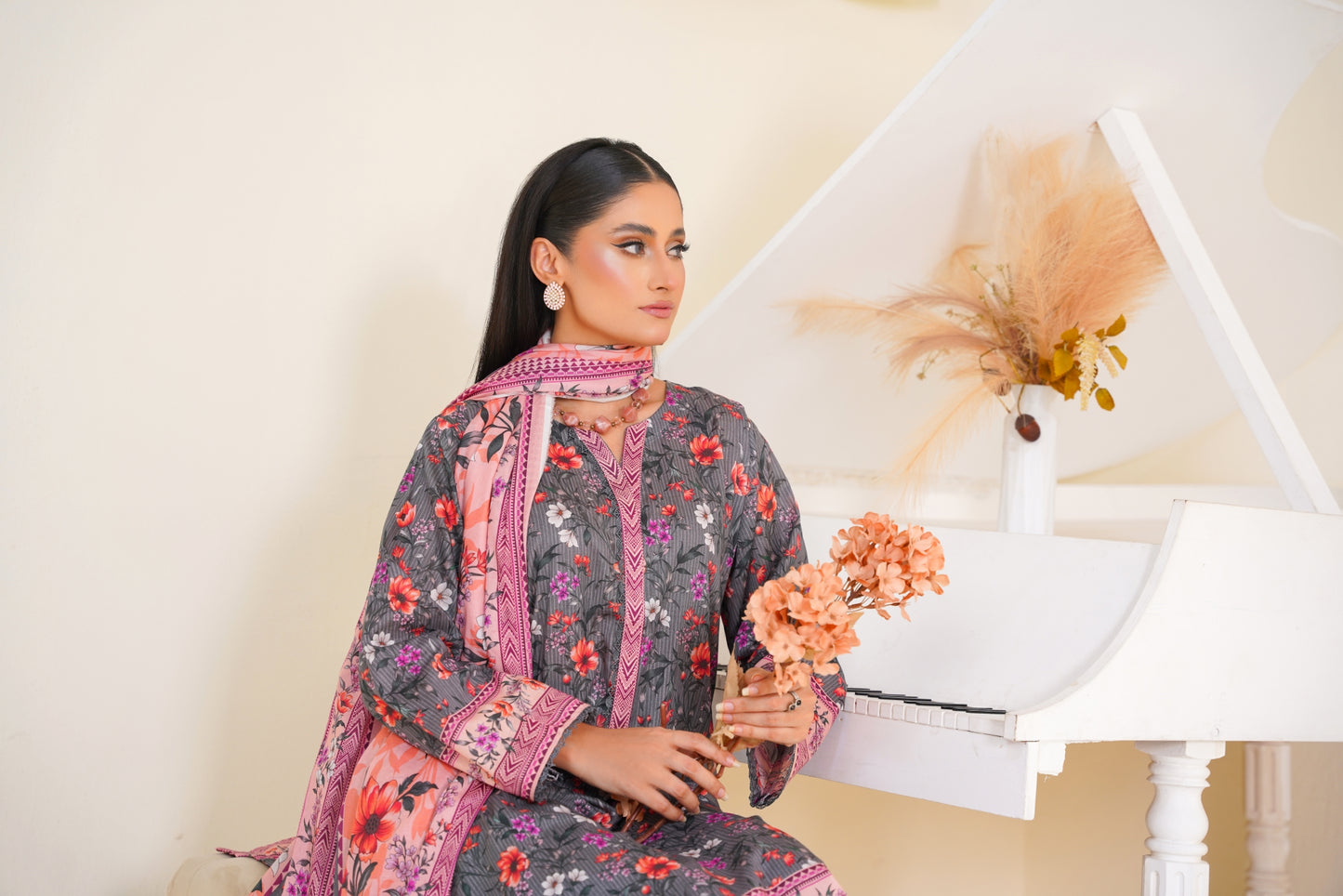 Printed Lawn 3PC