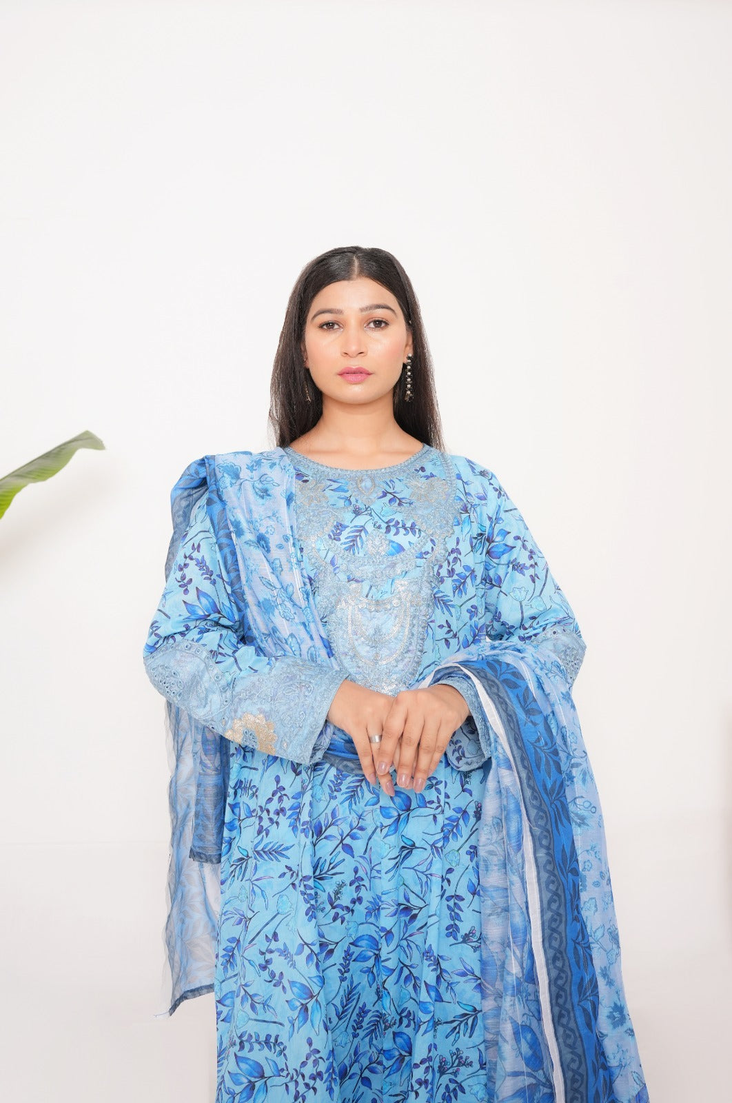 Sapphire Grace – Summer Lawn Collection