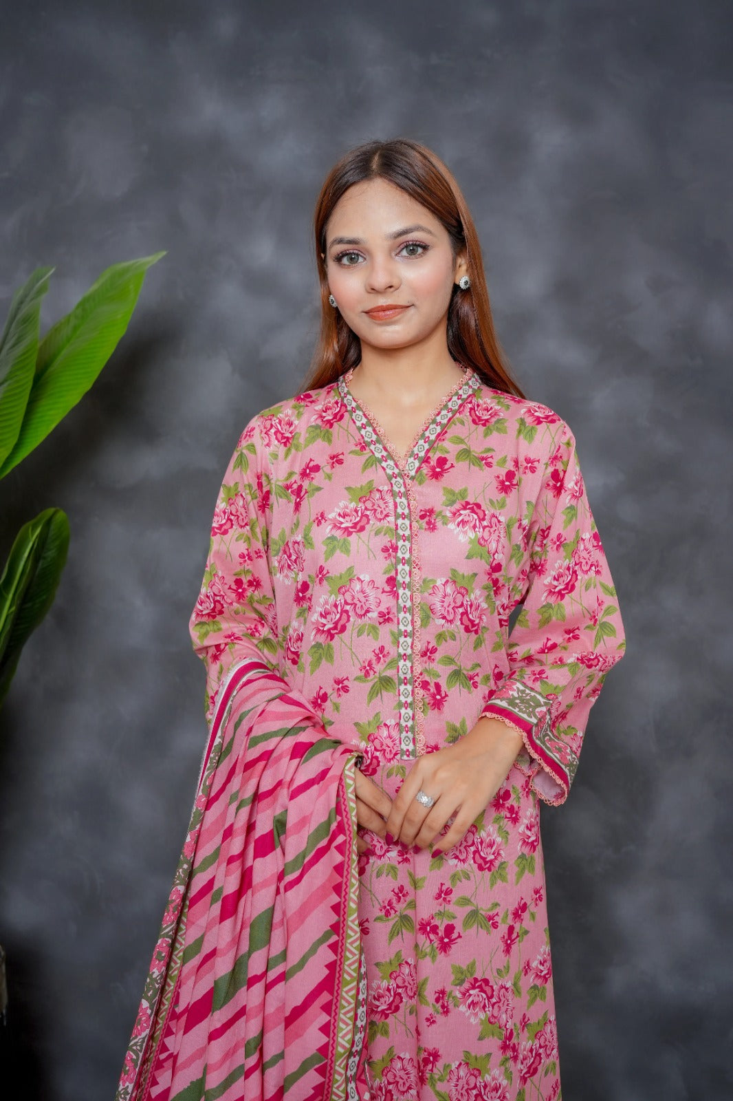 Bin Saeed Digital Printed Lawn 3PC