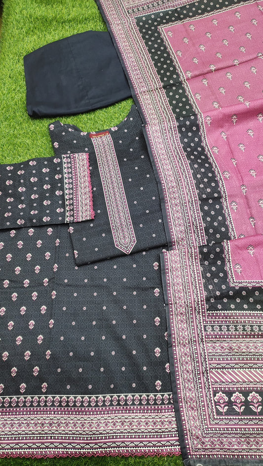 Bin Saeed Digital Printed Lawn 3PC