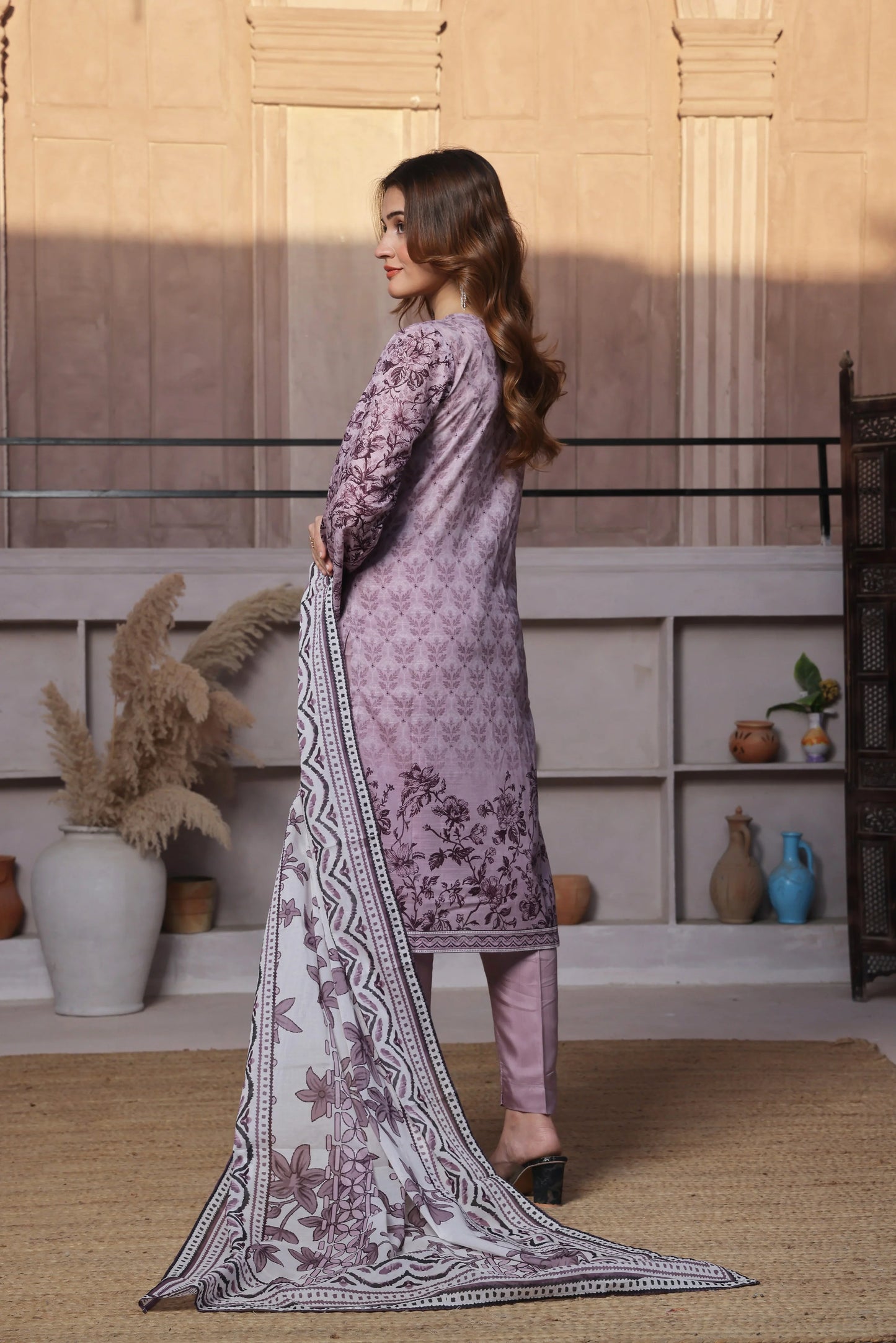 Olina By DressLine Printed Lawn 3PC