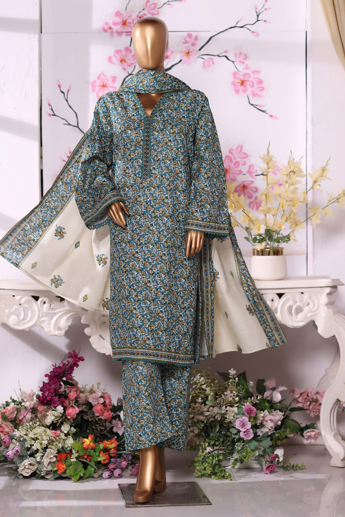 Bin Saeed | Printed | Khaddar | 3PC