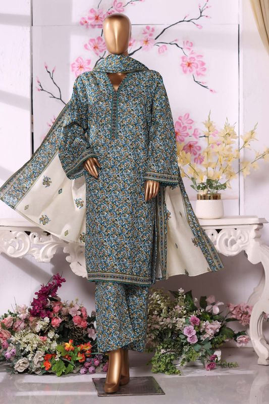 Bin Saeed | Printed | Khaddar | 3PC