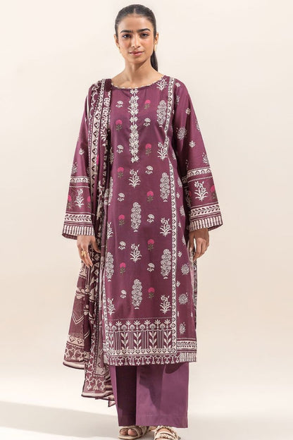 Beechtree Stitch Printed Lawn 3PC