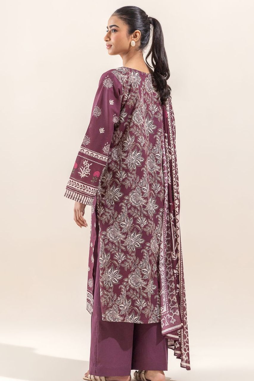 Beechtree Stitch Printed Lawn 3PC