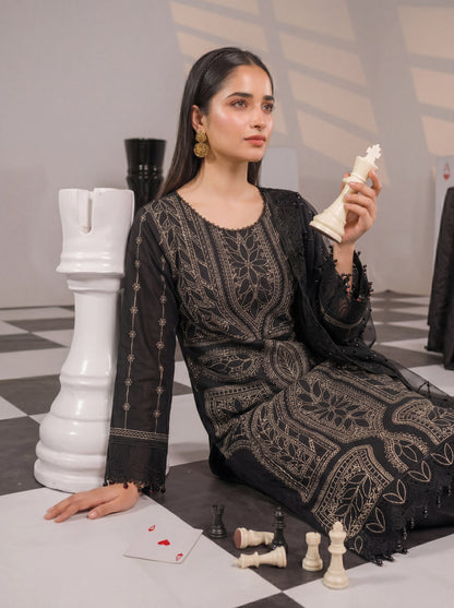 Mirari Luxury Embroidered Lawn 3PC