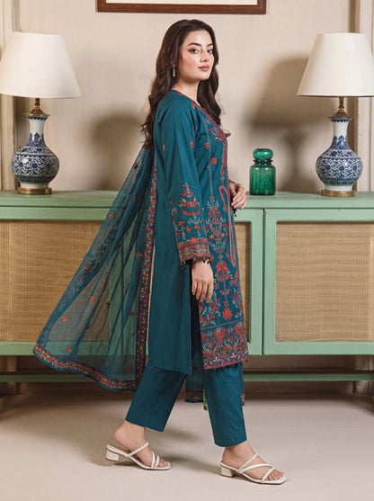 Sapphire Luxury Embroidered Lawn 3PC