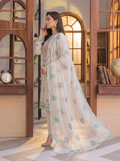 Mirari Luxury Embroidered Lawn 3PC