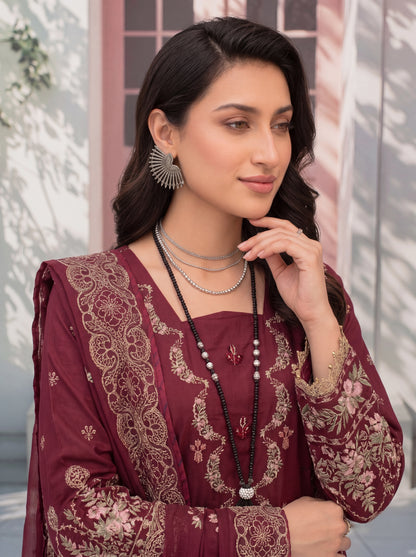 Mirari Luxury Embroidered Lawn 3PC