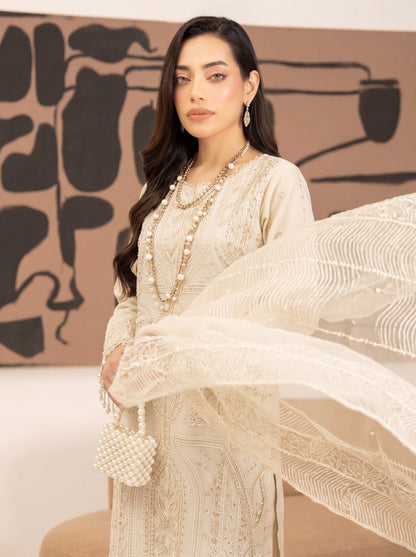 Mirari Luxury Embroidered Lawn 3PC