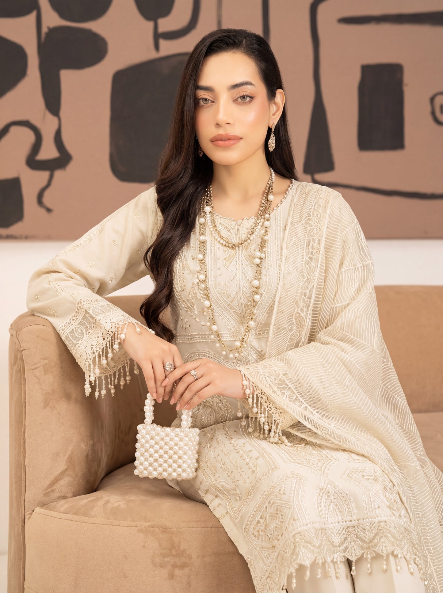 Mirari Luxury Embroidered Lawn 3PC