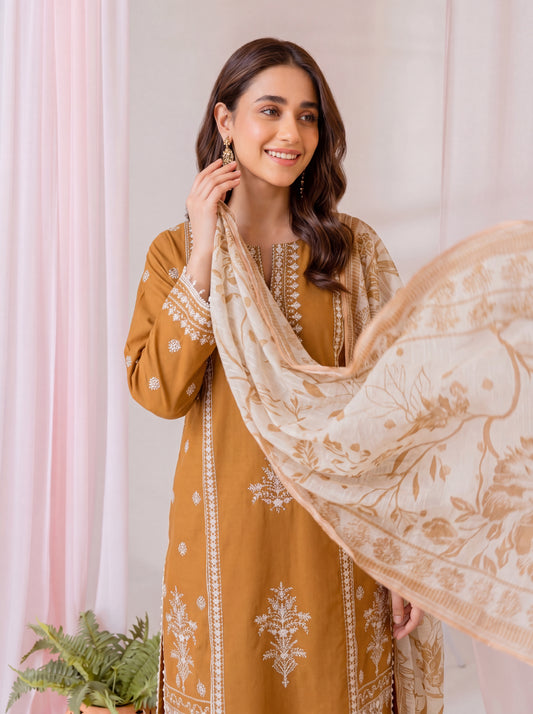Mirari Luxury Embroidered Lawn 3PC
