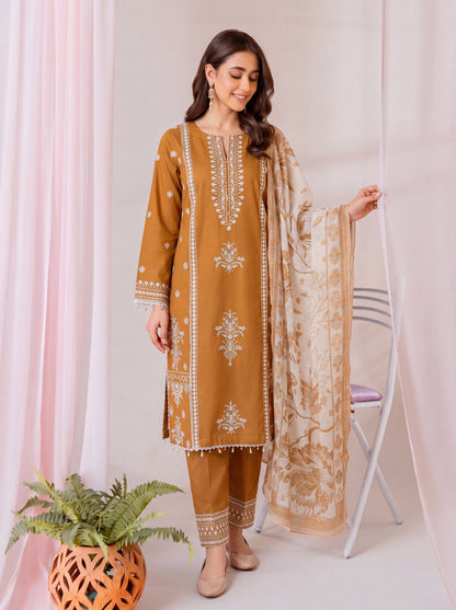 Mirari Luxury Embroidered Lawn 3PC
