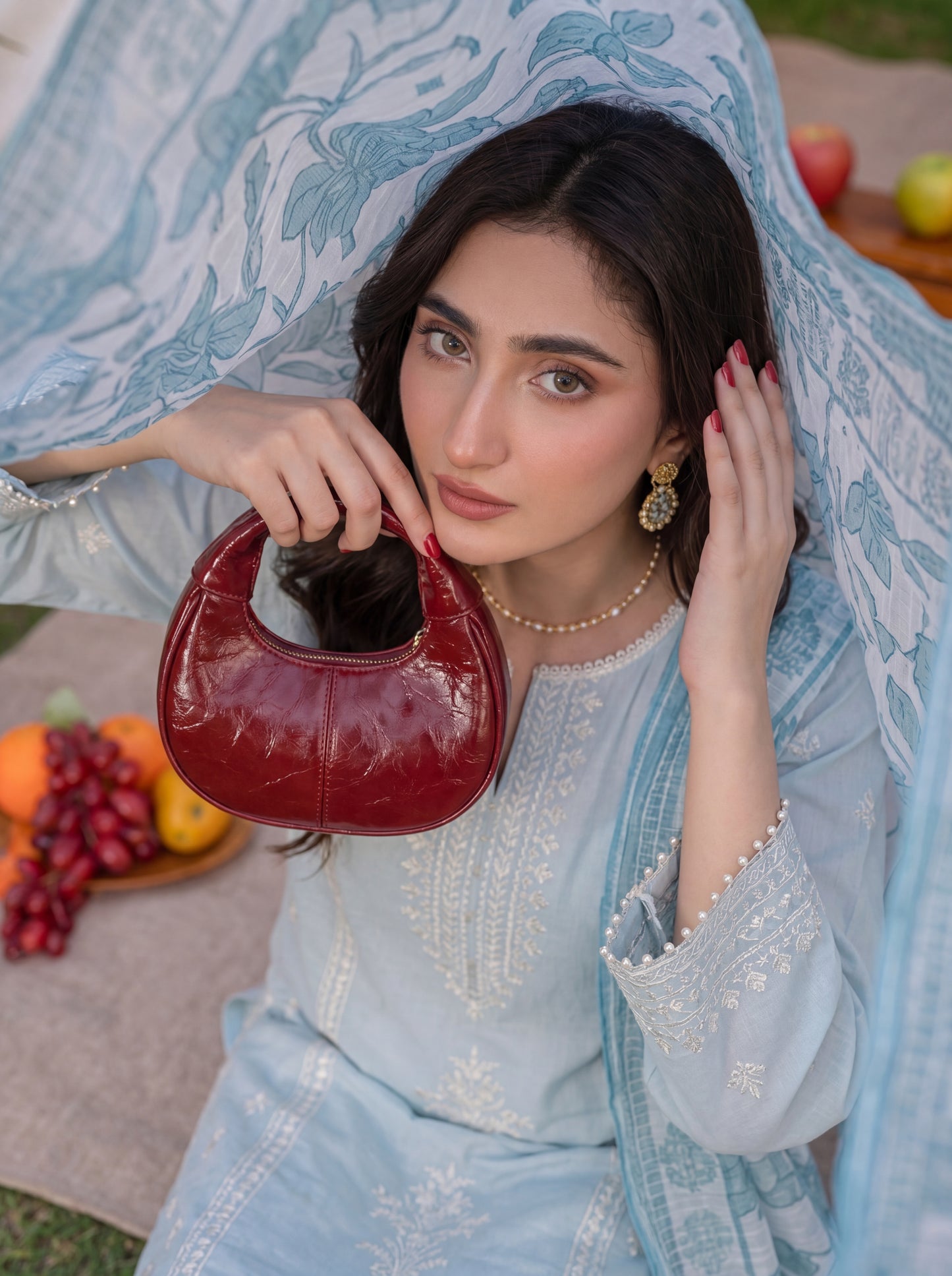 Mirari Luxury Embroidered Lawn 3PC