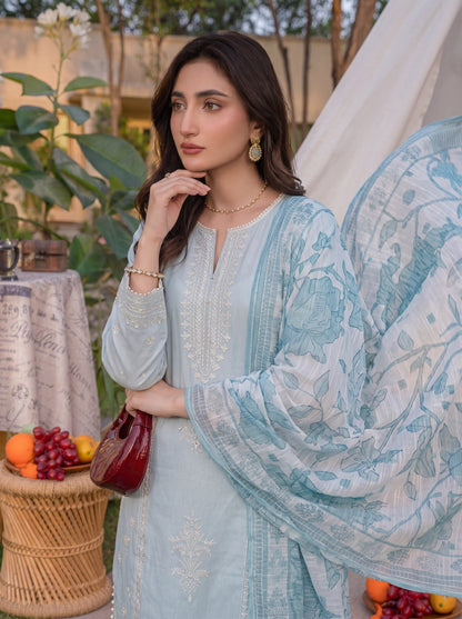 Mirari Luxury Embroidered Lawn 3PC