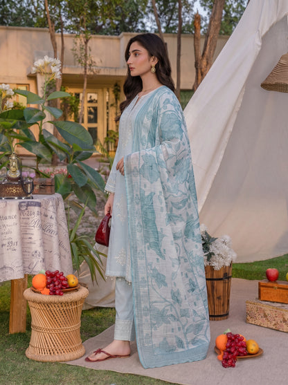 Mirari Luxury Embroidered Lawn 3PC