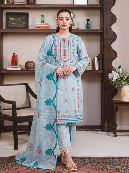 Mirari Luxury Embroidered Lawn 3PC