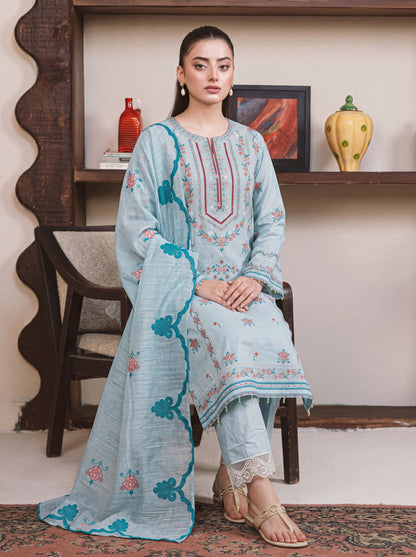 Mirari Luxury Embroidered Lawn 3PC