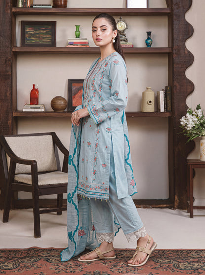 Mirari Luxury Embroidered Lawn 3PC