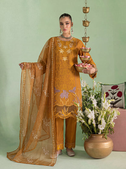 Mirari Luxury Embroidered Lawn 3PC