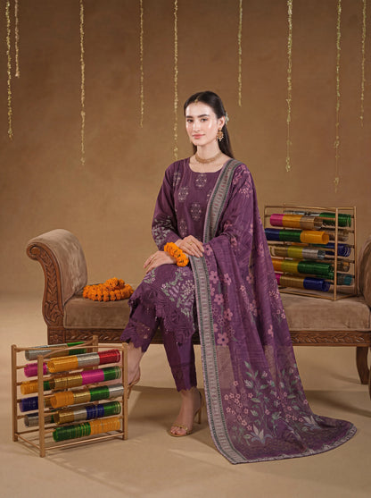 Mirari Luxury Embroidered Lawn 3PC