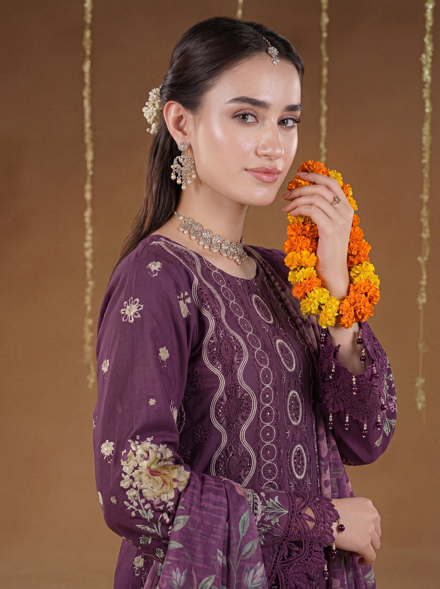 Mirari Luxury Embroidered Lawn 3PC
