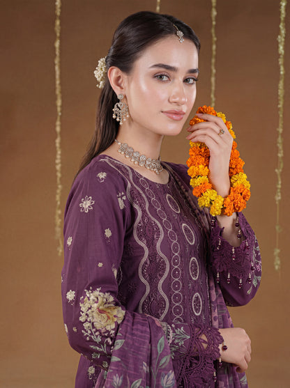 Mirari Luxury Embroidered Lawn 3PC