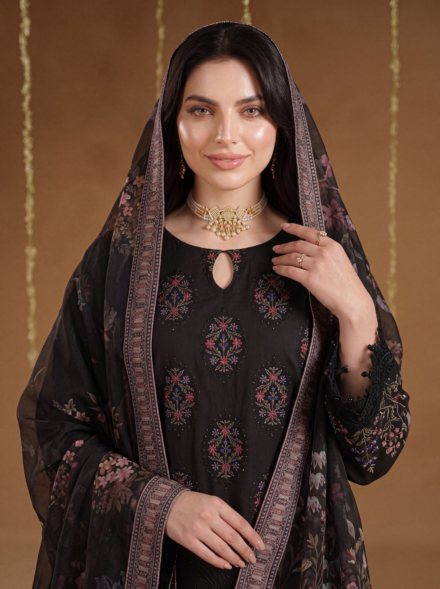 Mirari Luxury Embroidered Lawn 3PC