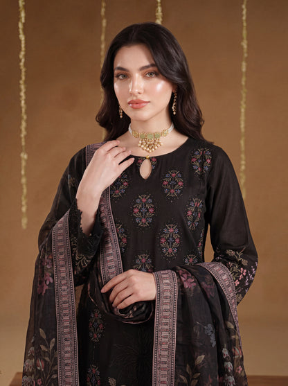 Mirari Luxury Embroidered Lawn 3PC