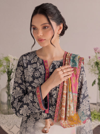 Mirari Digital Printed Stitched Lawn 3PC