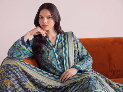 Mirari Digital Printed Stitched Lawn 3PC