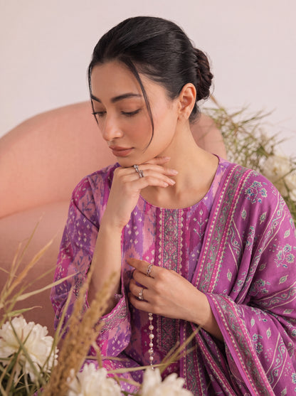 Mirari Digital Printed Stitched Lawn 3PC