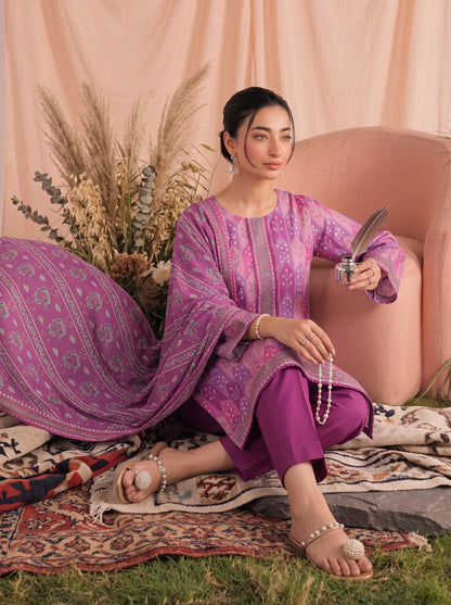 Mirari Digital Printed Stitched Lawn 3PC