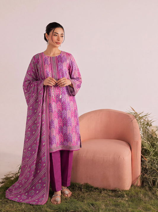 Mirari Digital Printed Stitched Lawn 3PC