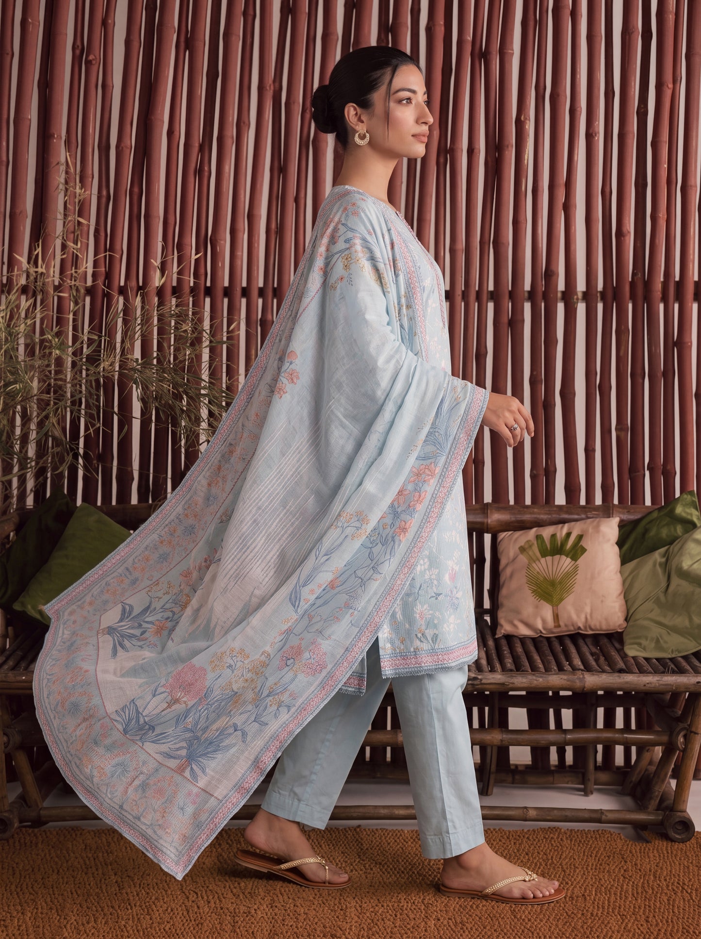 Mirari Digital Printed Stitched Lawn 3PC