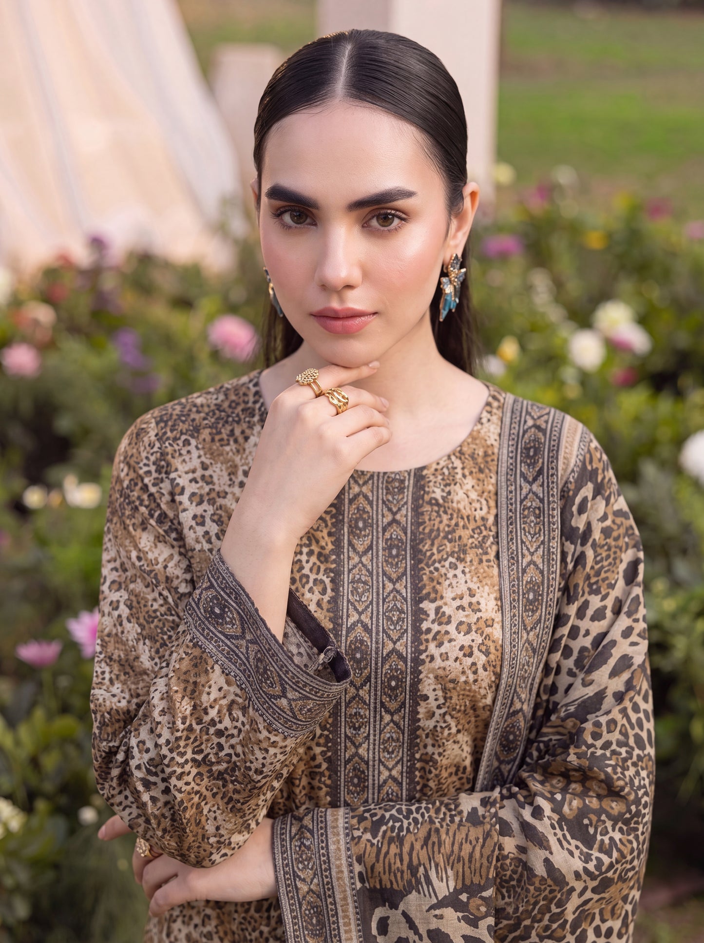 Mirari Digital Printed Stitched Lawn 3PC