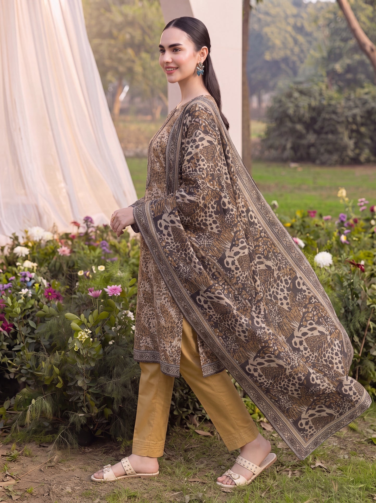 Mirari Digital Printed Stitched Lawn 3PC