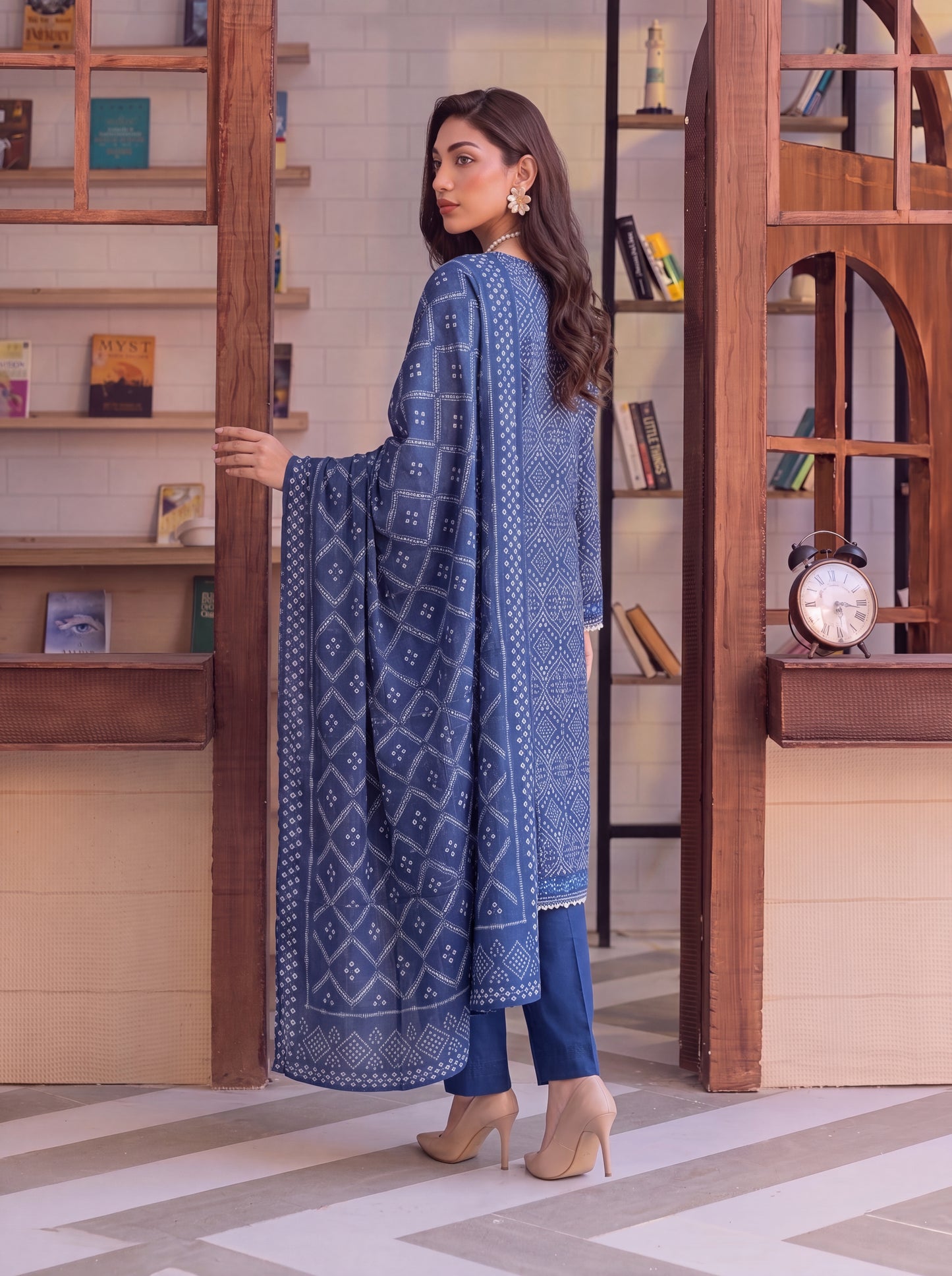 Mirari Digital Printed Stitched Lawn 3PC