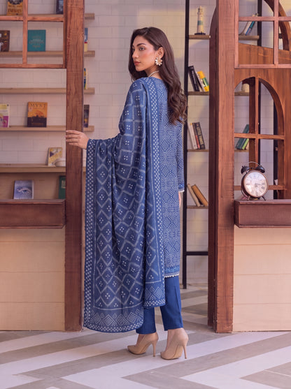 Mirari Digital Printed Stitched Lawn 3PC