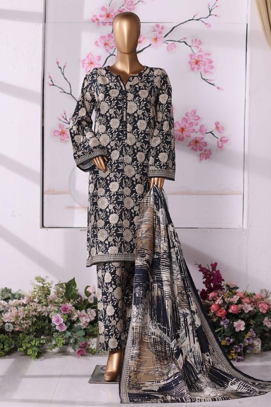 Bin Saeed | Printed | Khaddar | 3PC