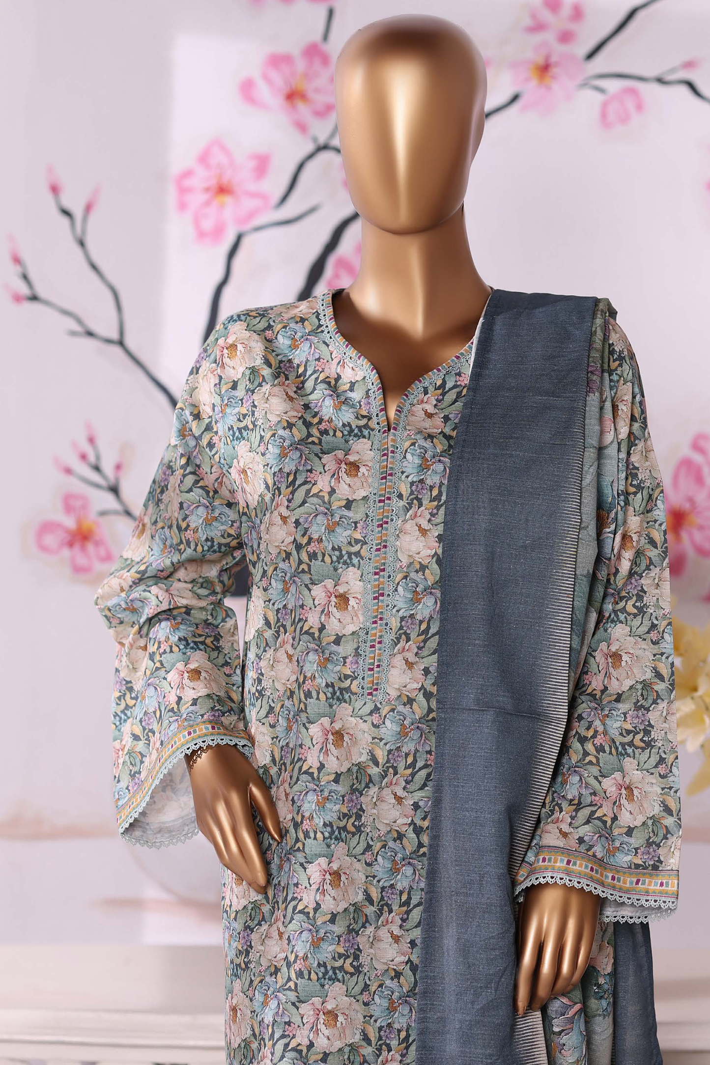 Bin Saeed | Printed | Khaddar | 3PC
