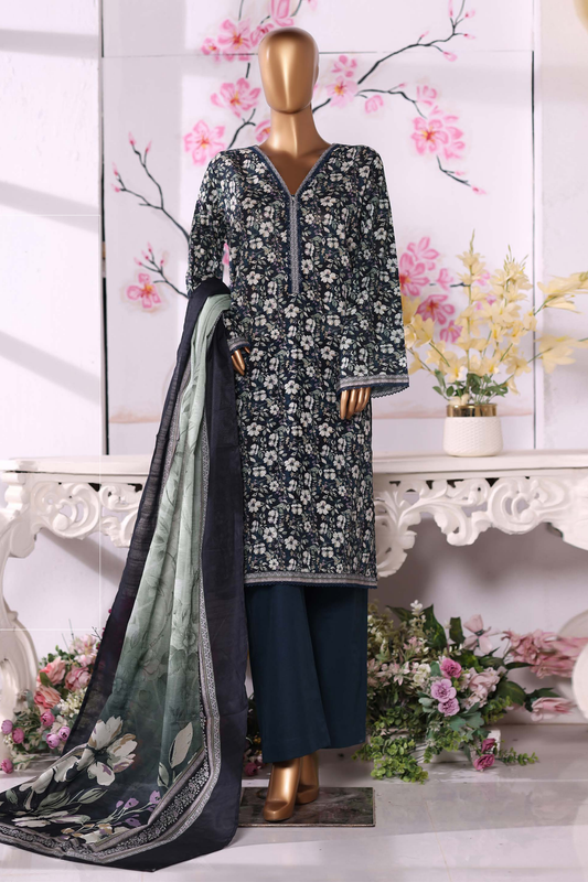 Bin Saeed | Printed | Khaddar | 3PC