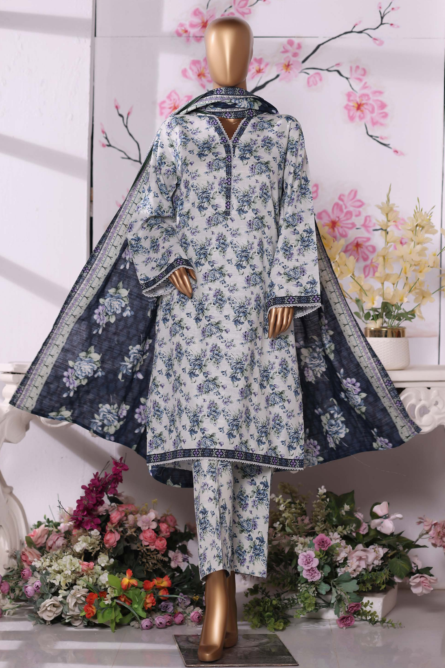 Bin Saeed | Printed | Khaddar | 3PC