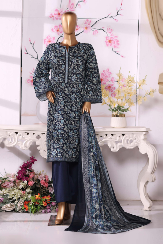 Bin Saeed | Printed | Khaddar | 3PC