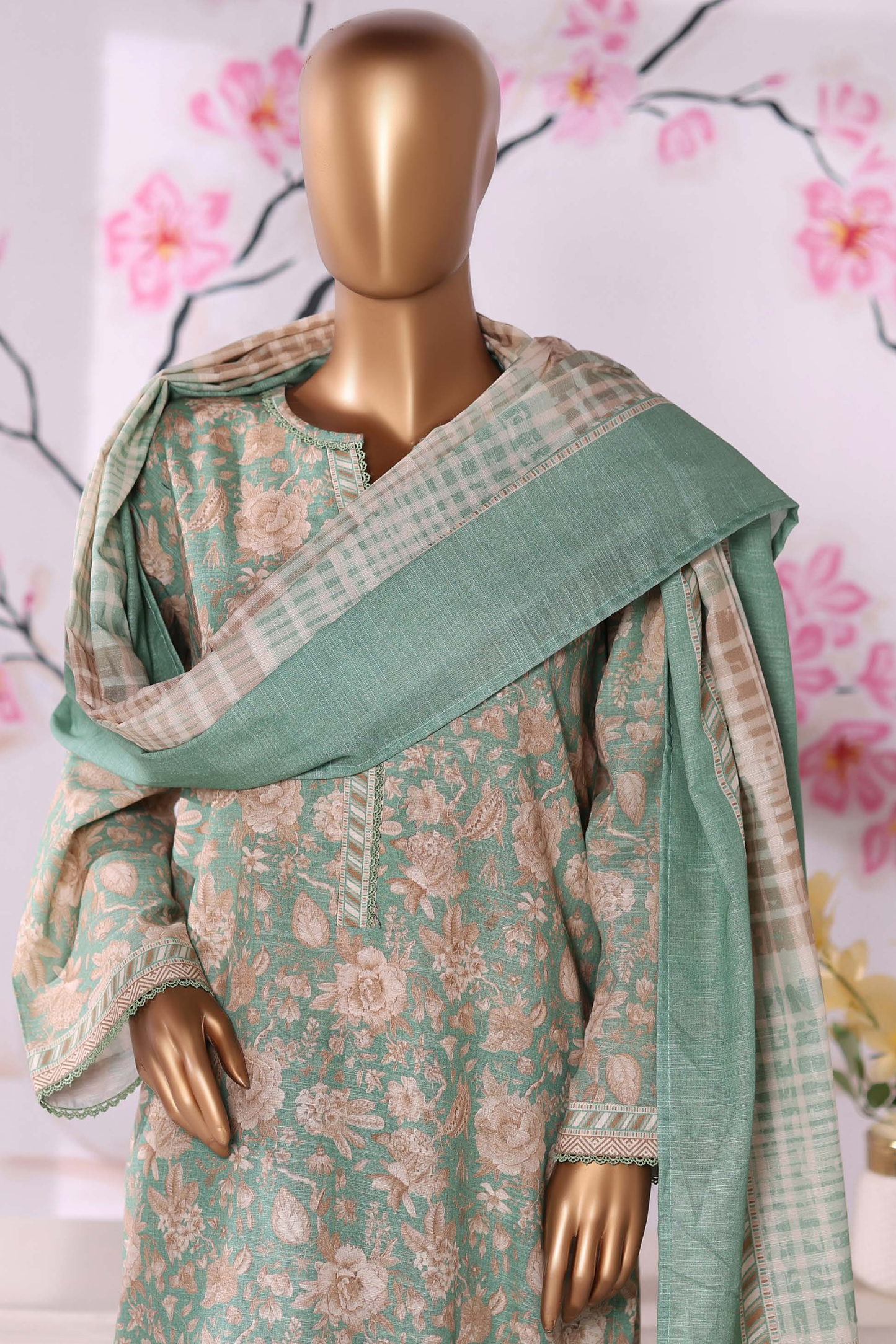 Bin Saeed | Printed | Khaddar | 3PC