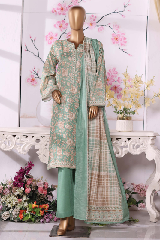 Bin Saeed | Printed | Khaddar | 3PC