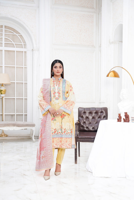 Printed | Khaddar | 3PC