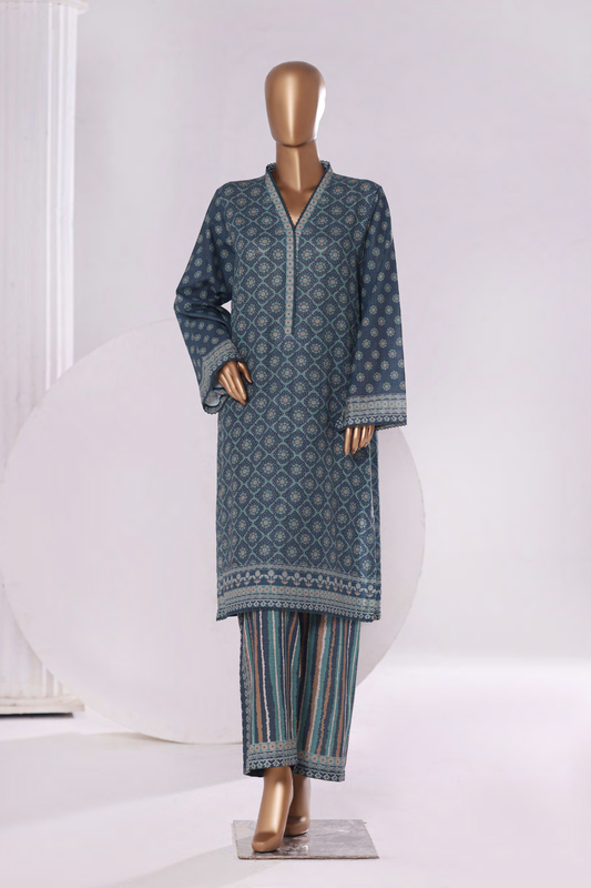 Bin Saeed | Printed Khaddar | Co-Ords Set