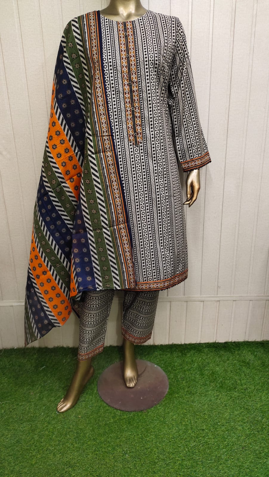 Bin Saeed Digital Printed Lawn 3PC